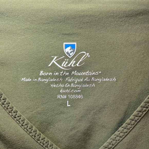 Kuhl Women's Vantage Dress Green Lightweight Stretch Sleeveless Drawstring Large - Picture 4 of 16